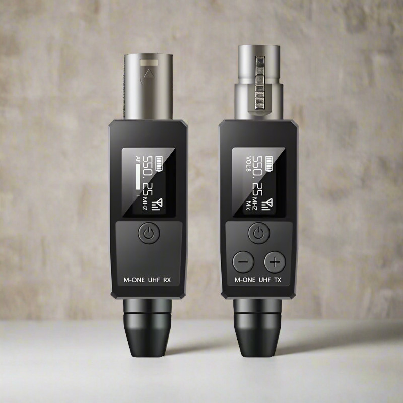 VK-38 UHF Wireless Microphone Converter XLR Transmitter And Receiver For Dynamic