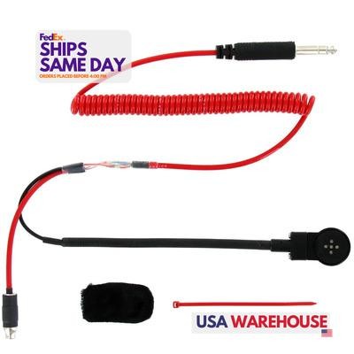 Racing Electronics RT705-C, Helmet Mic Kit Std Flex 3 Conductor Performance Part