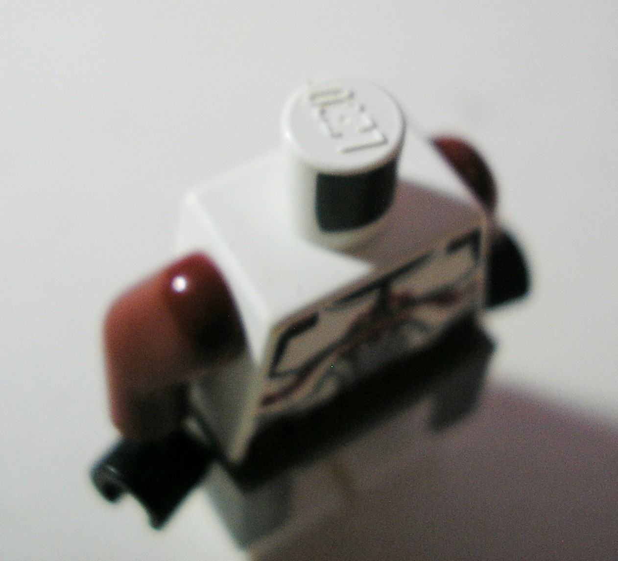 Lego Star Wars COMMANDER FOX CLONE TROOPER (Phase 1) Minifigure 7681 *Authentic*