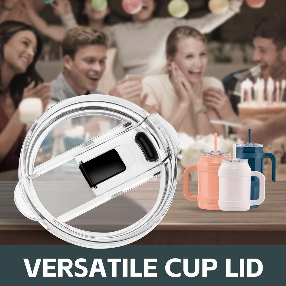 Lid Replacement Compatible with Reduce 50 oz 40 Standard, Transparent