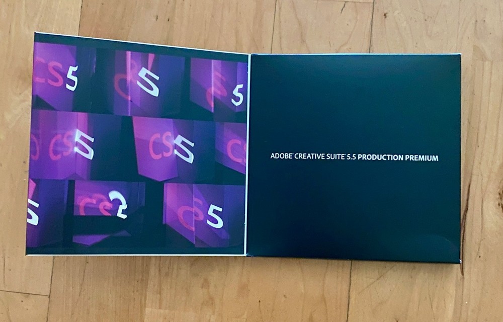 Adobe Creative Suite 5.5 Production Premium – Windows Full Version, DVDs+Serial