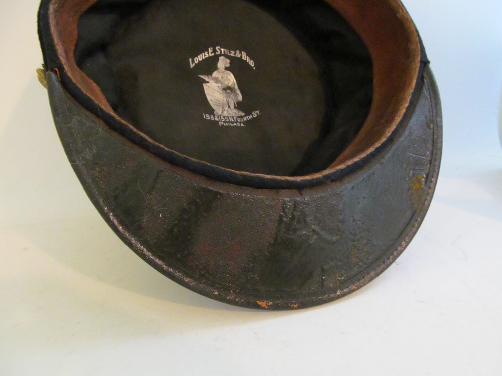 Original U.S. Infantry Regiment Wool Visor Cap by Louis E. Stilz Bros