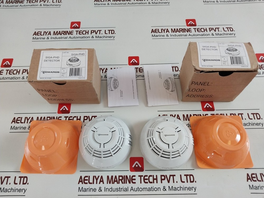 EDWARDS SIGA-PHD Intelligent Multi sensor Smoke and Heat Detector Rev 004