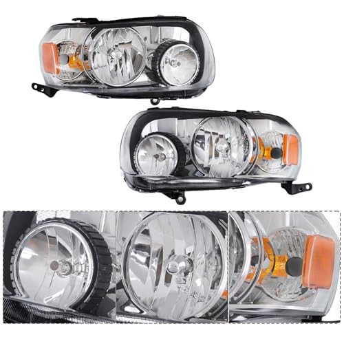 Headlight Assembly Replacement for Escape 2005-2007 Left Driver and Right