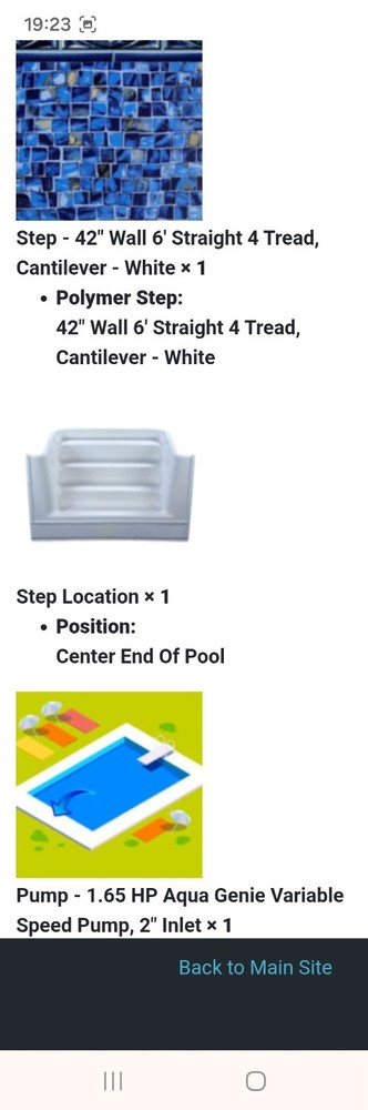 Inground Vinyl Pool Kit 16x32 Rectangle Swimming Pool
