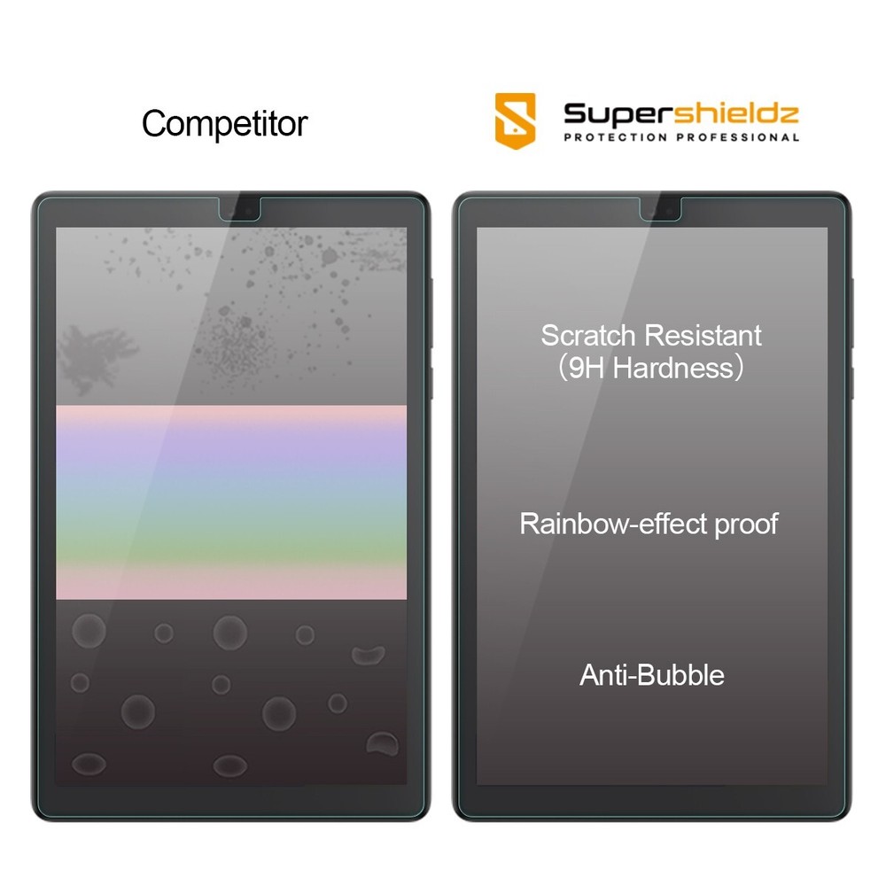 [2-Pack] Supershieldz Tempered Glass Screen Protector for TCL Tab 8 Plus