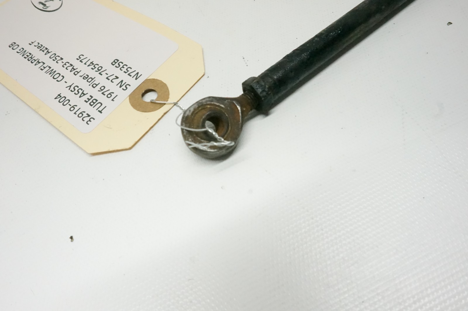 1976 Piper Aztec PA-23-250 Cowl Flap Tube Assembly, P/N: 32919-004