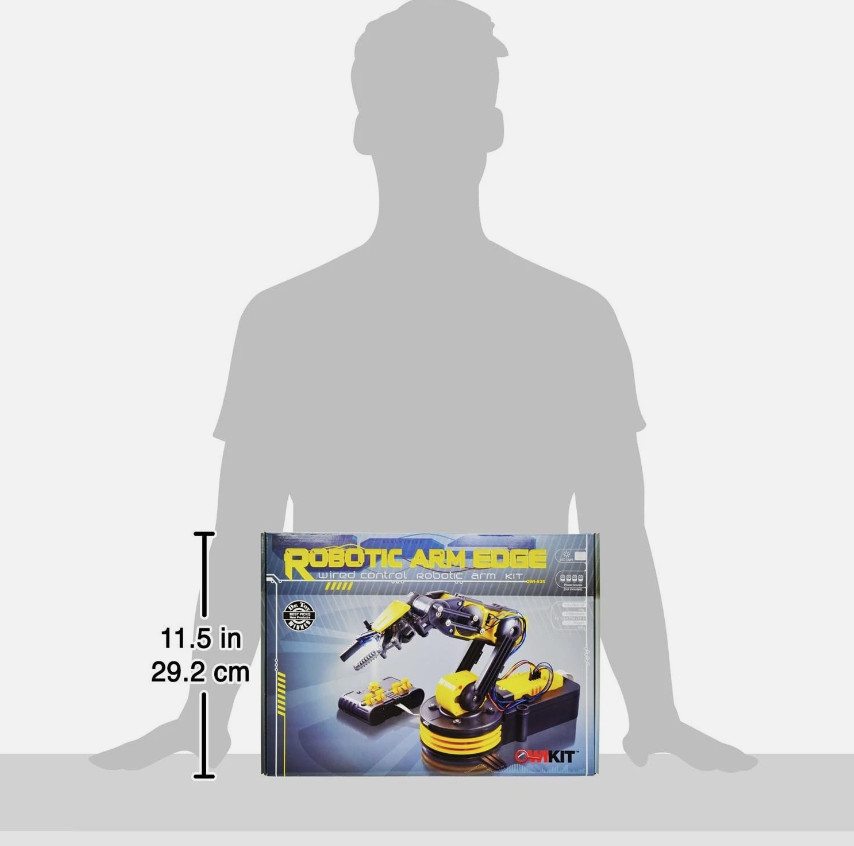Robotic Arm Edge Kit with Wired Controller - Learn Robotics Educational Kit