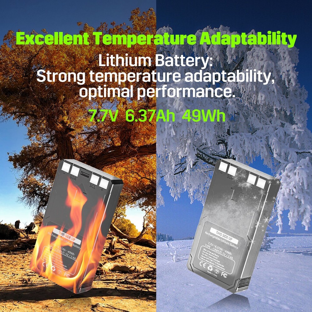 4-Pack LIT-22 Rechargeable Battery Compatible For Trail Camera Flex-M Flex G-36