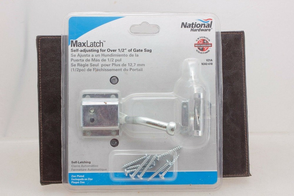 Maxlatch Self Adjusting Gate Latch From National Hardware N342-618 V21A