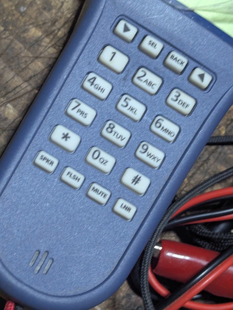 Fluke Networks TS25D Telephone Test Set