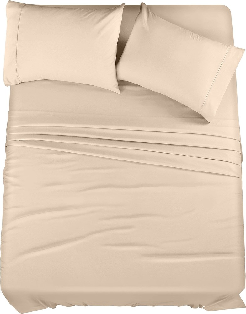 Utopia Bedding Queen Sheet Set – 4 Piece Bed Sheets for Queen Size Bed, So