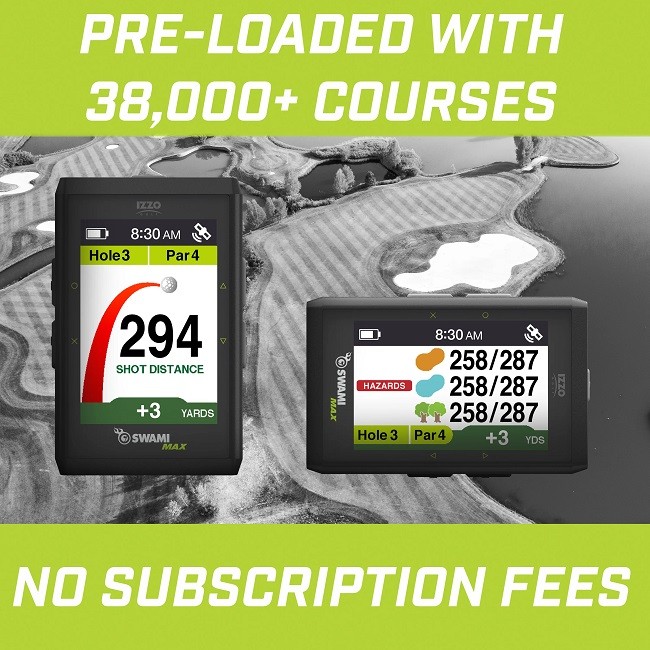 New Izzo Golf Swami Max GPS