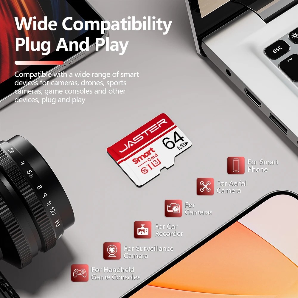 Micro SD Memory Card Class 10 TF Flash Card 64MB 128MB 256MB 512MB