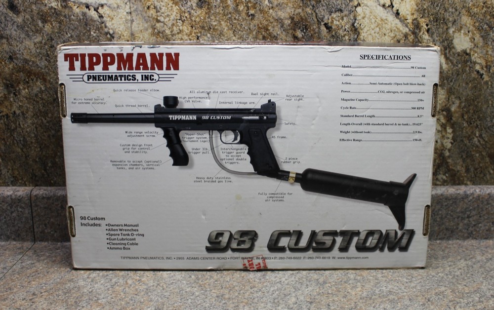 Tippman 98 Custom High Performance Paintball Gun