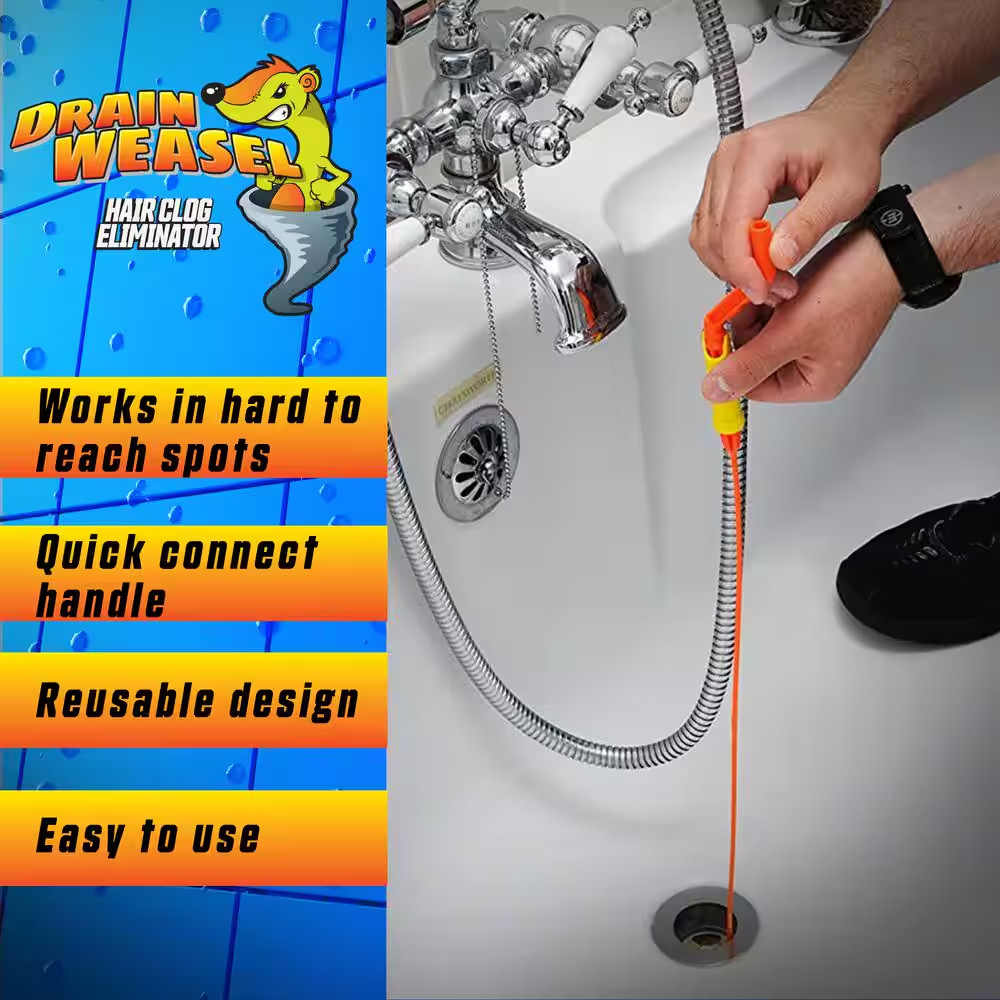 Drain Weasel 3-Pack Refill for Drain Cleaning