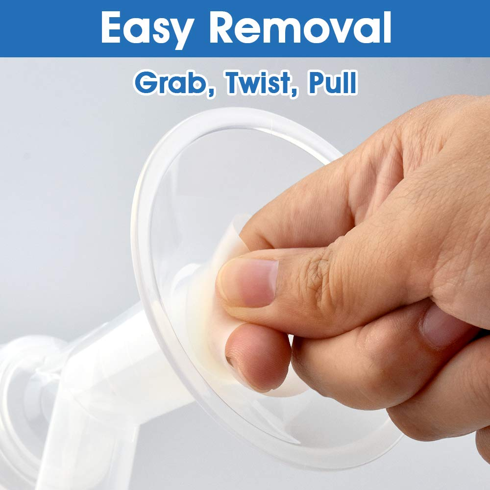 Flange Inserts to Reduce Nipple Tunnel Size; Compatible with Various Breast Pump