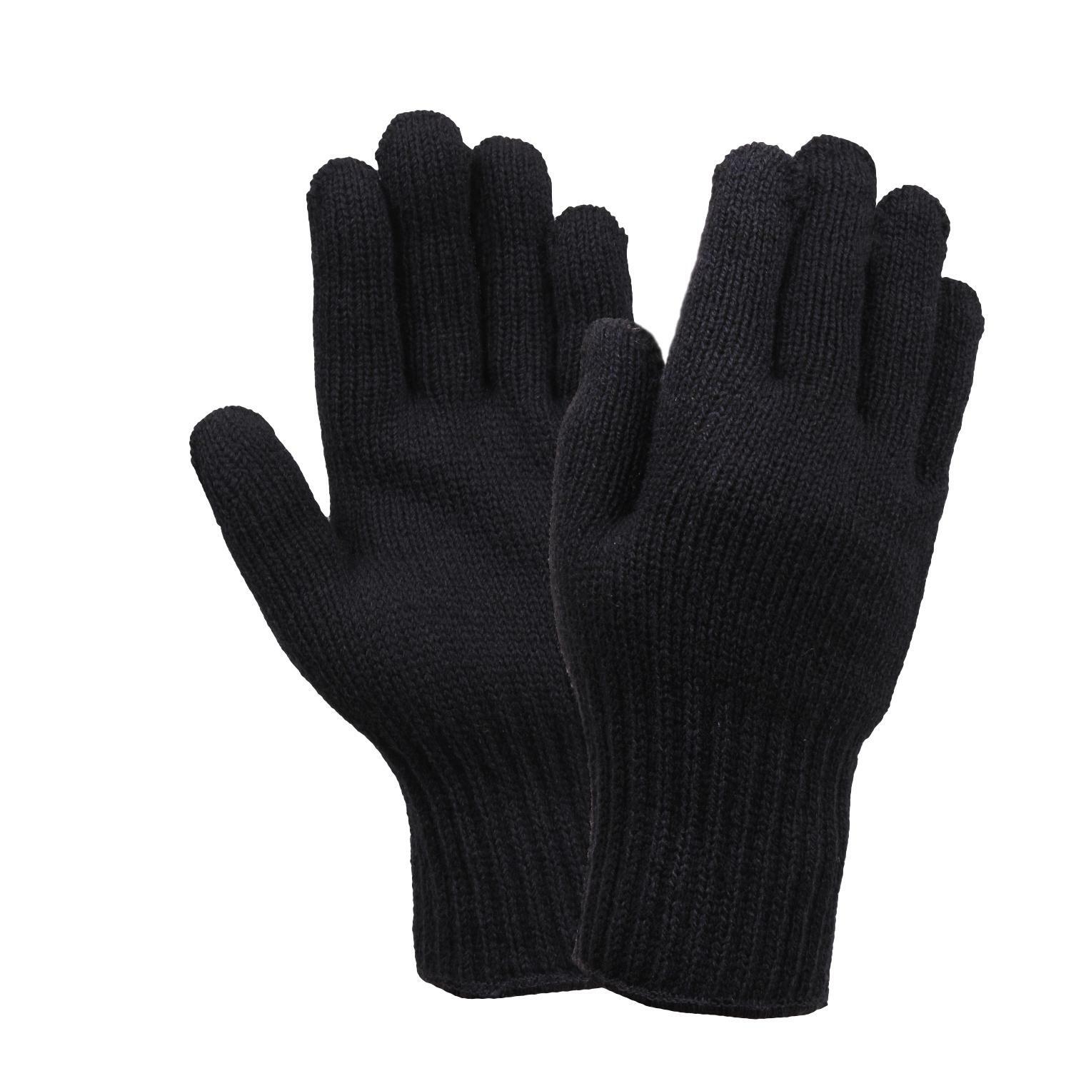 U.S MILITARY STYLE D3A COLD WEATHER GLOVE LINERS 85% WOOL 15% NYLON SIZE LARGE