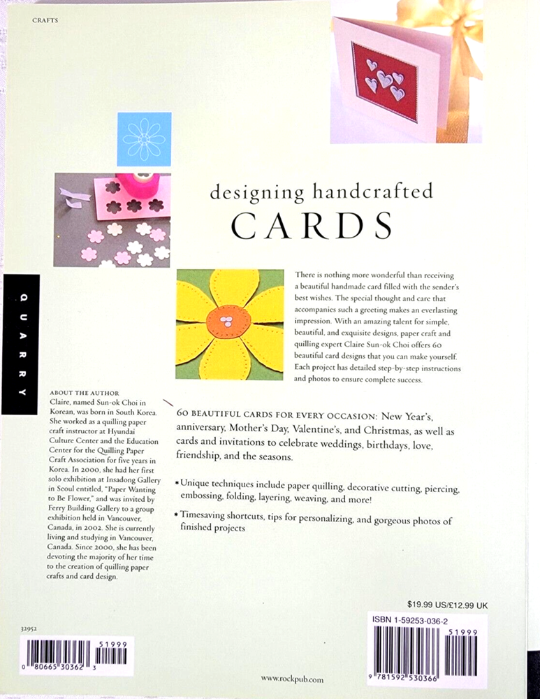 Designing Handcrafted Cards Step-by-Step Techniques 60 Projects Patterns