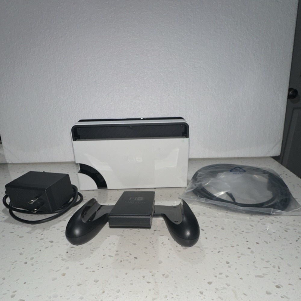 Nintendo Switch OLED DockBundle withAC Adapter,HDMICable, Joy-Con Grip notested