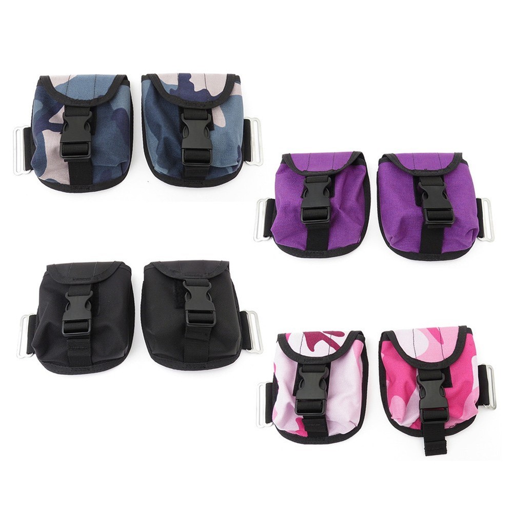 Scuba Diving Weight Bag 2kg Pair with Quick Release for Easy Unloading