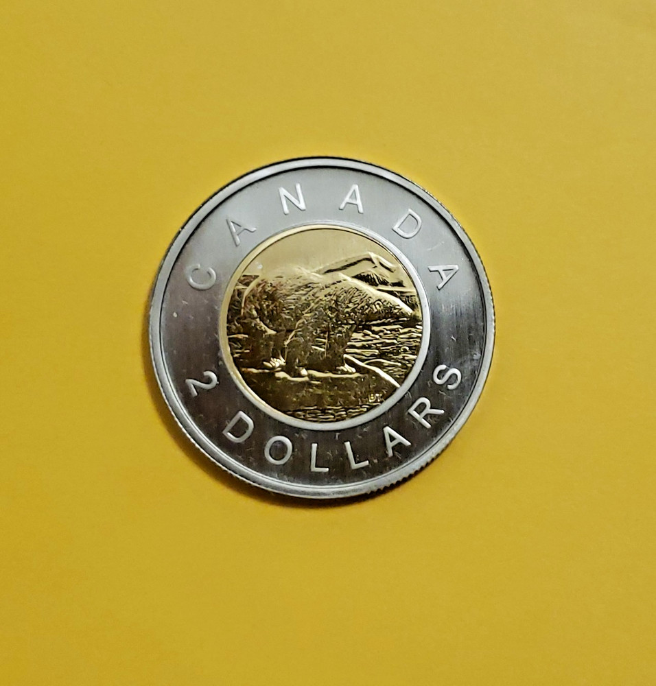 2008 Canadian Specimen Twoonie