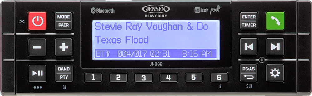 JENSEN Bluetooth Stereo JHD62B