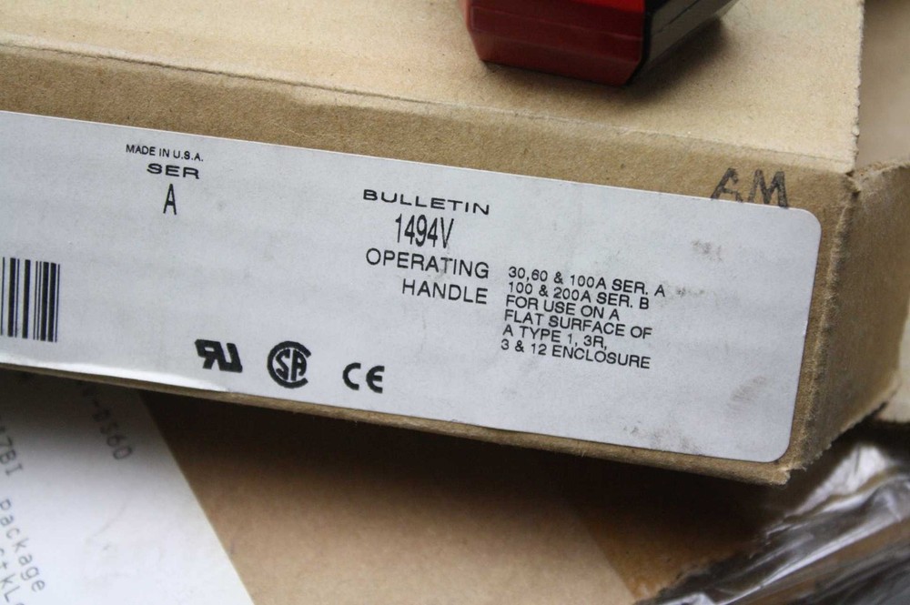 Allen-Bradley 1494V-D60 Disconnect Switch