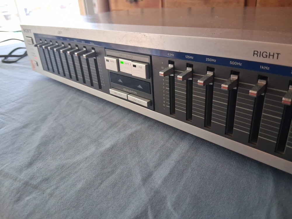 Sony SEQ-9 Graphic Equalizer Japan Working SEQ9 EQ Vintage