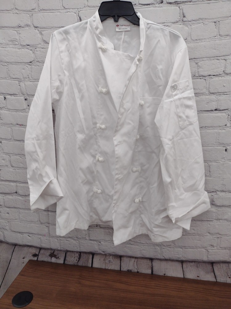 Chef Works Chef Coat White Size s
