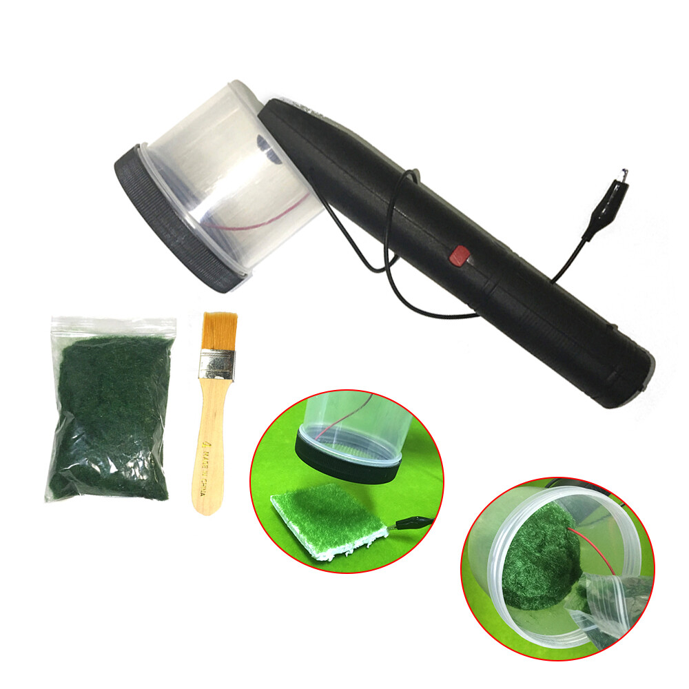 Grass Applicator Electrostatic Flocking Machine Static Grass Flock Applicator US