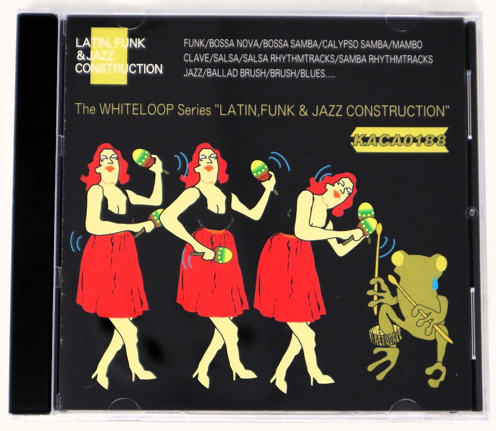Kaeru Cafe Latin Funk & Jazz Construction Sample/Sound Library/Sampling CD