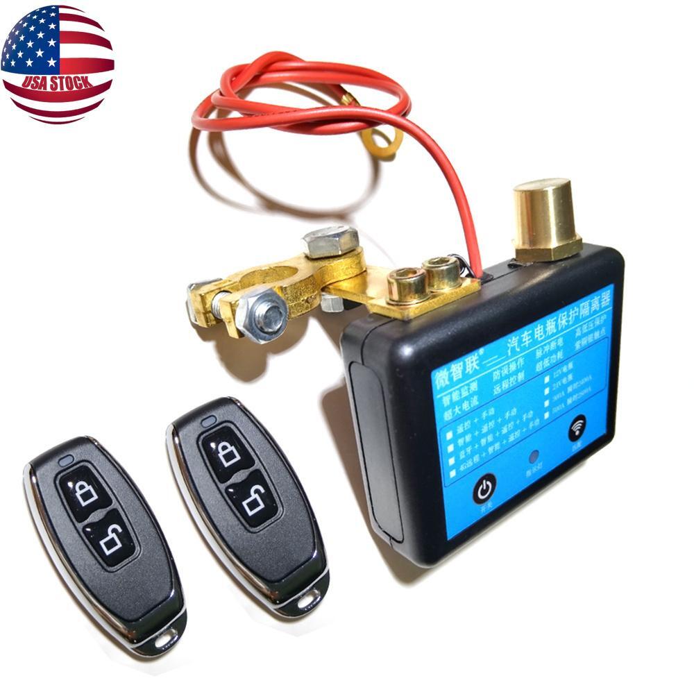 24V Car Battery Switch Automatic Cut Off Disconnect Battery Protection Device