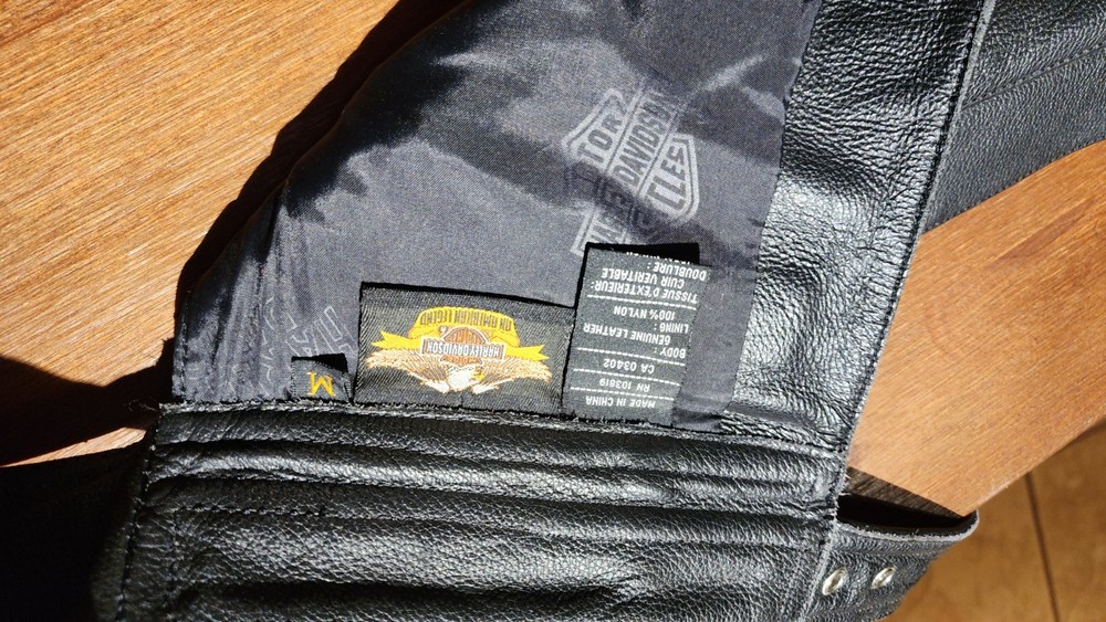 Harley Davidson Leather Chaps Men's