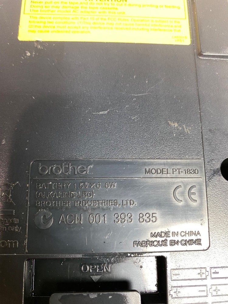 Brother P-Touch Label Maker Printer PT1830 with Case