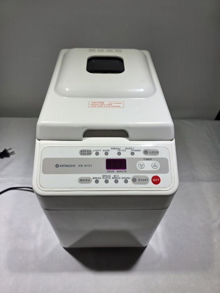 Hitachi HB-B101 Bread Machine Automatic Home Bakery. TESTED