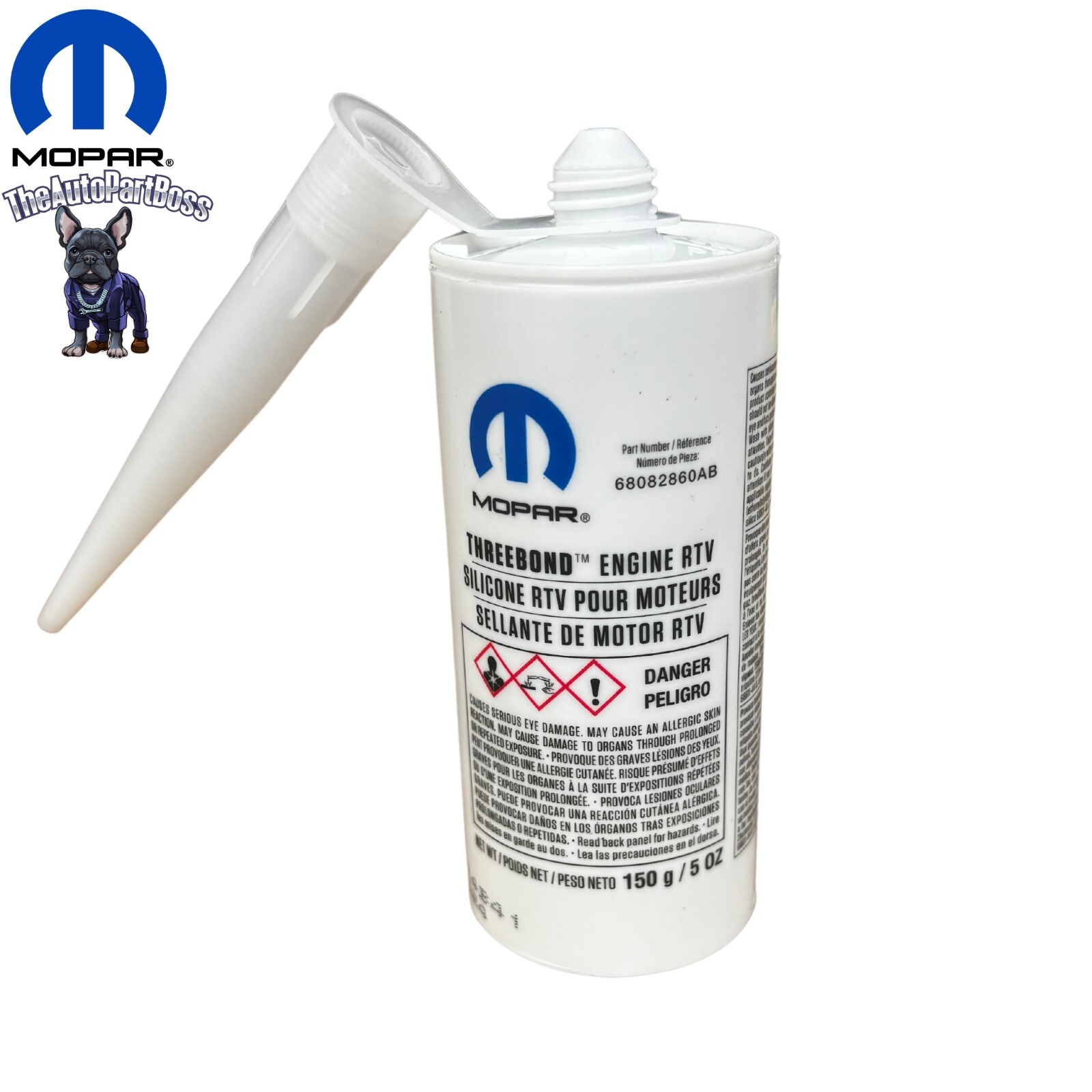 Rtv Gray Sealer Genuine Mopar 68082860AB