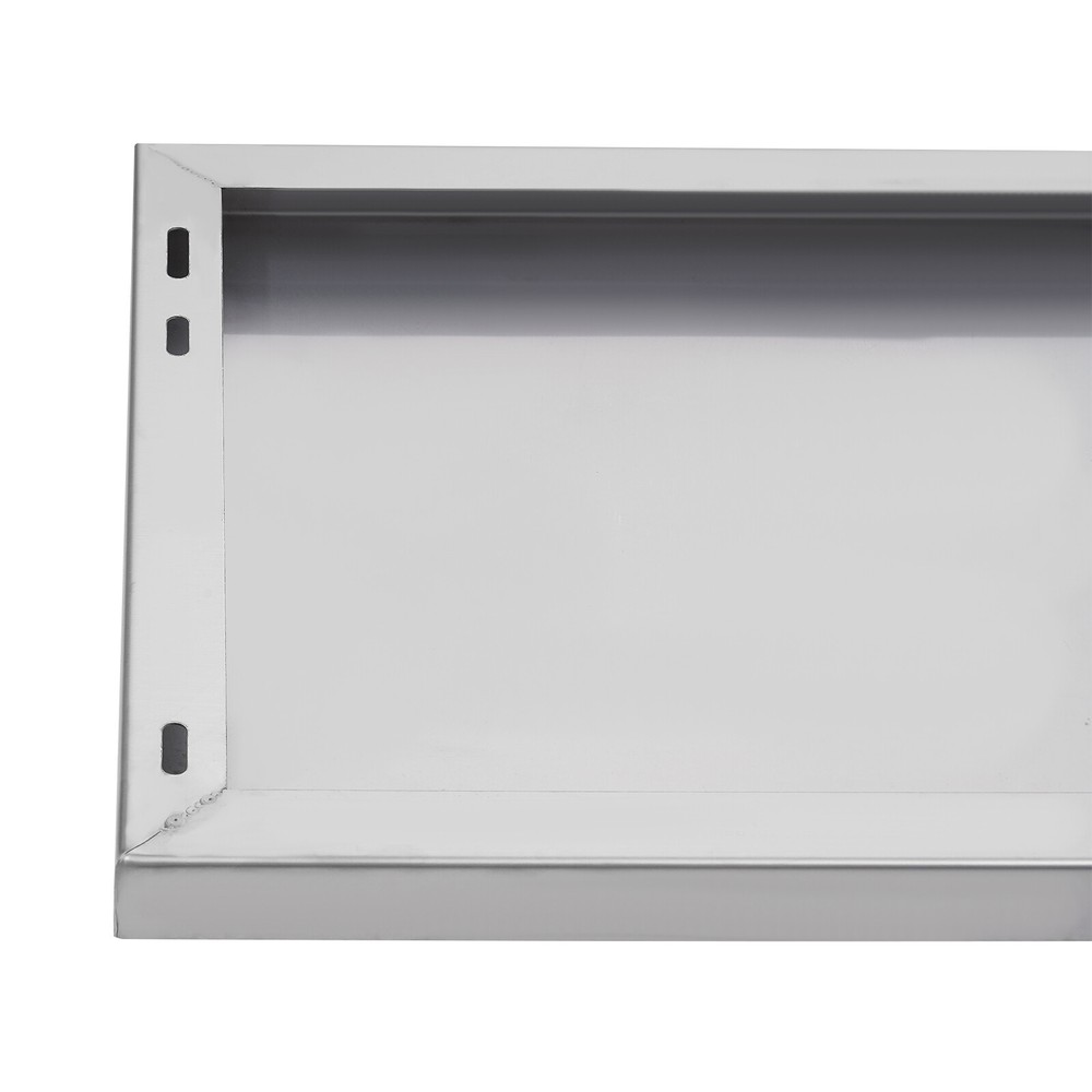 Wall Mounted Folding Table Shelving Collapsible Workbench Stainless Steel Shelf