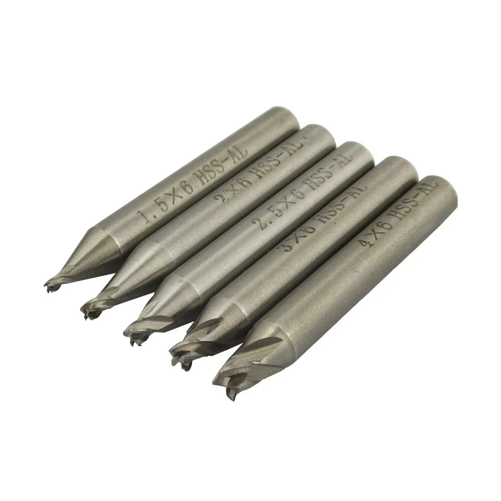 Full Set End Mills Cutter for All Vertical Key Copy Cutting Duplicating Machine