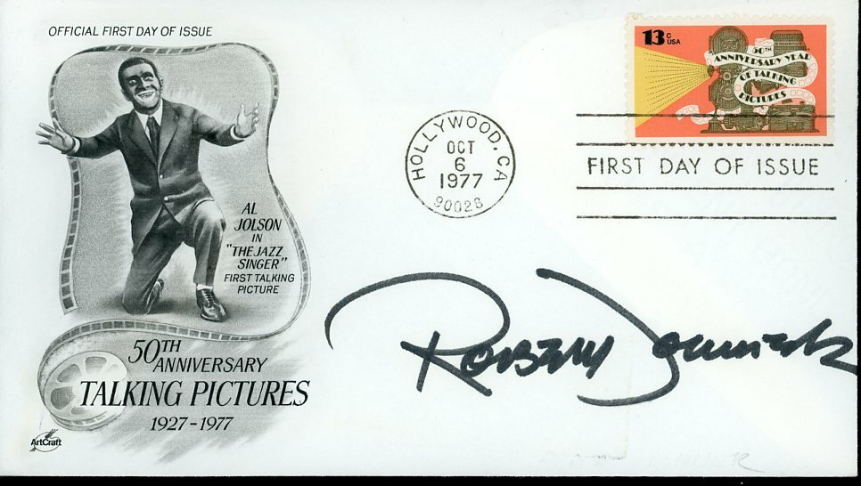 Robert Donner Signed First Day Cover FDC