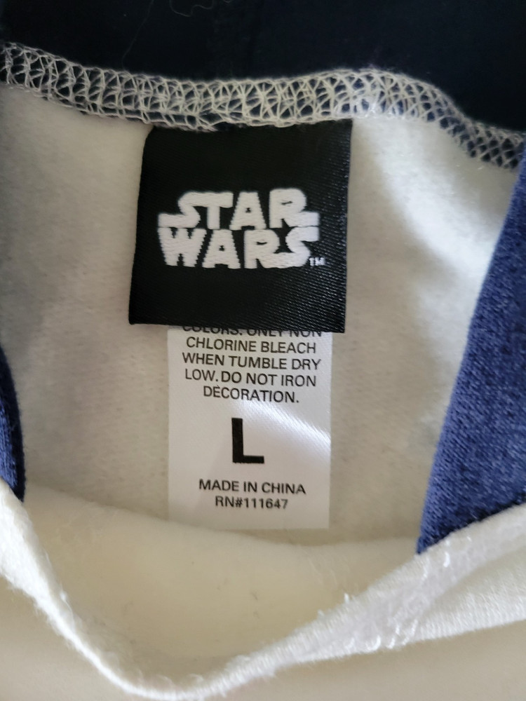 Star Wars Hoodie Size Large