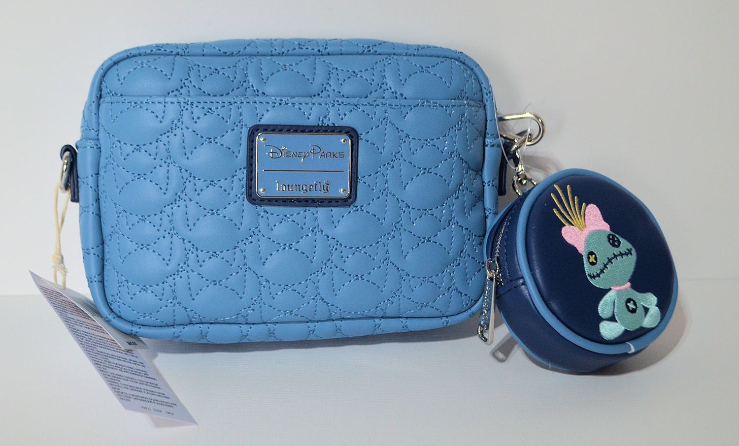 Disney Parks Loungefly Stitch Crossbody and Scrump Coin Bag NEW