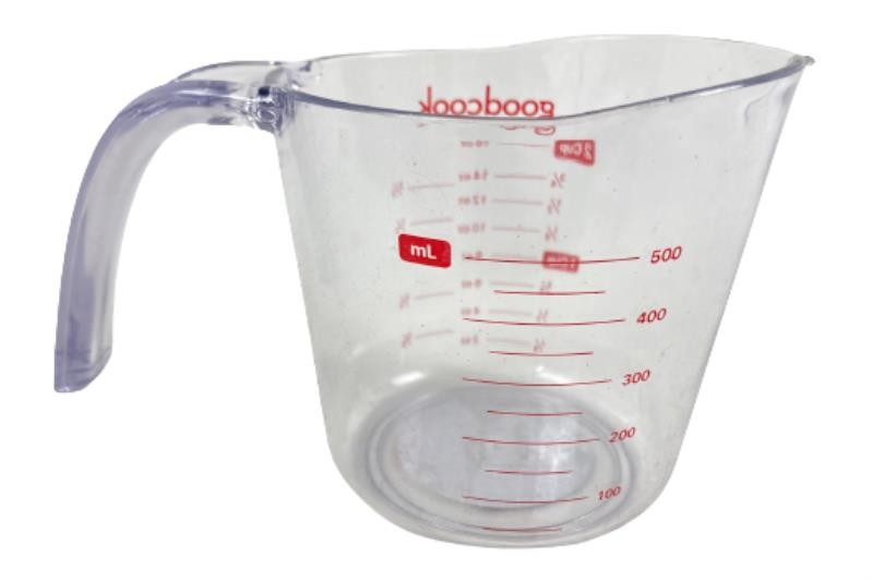 Goodcook Kitchen Tools Set 2-Cup Measuring Cup & Red Handheld Grater