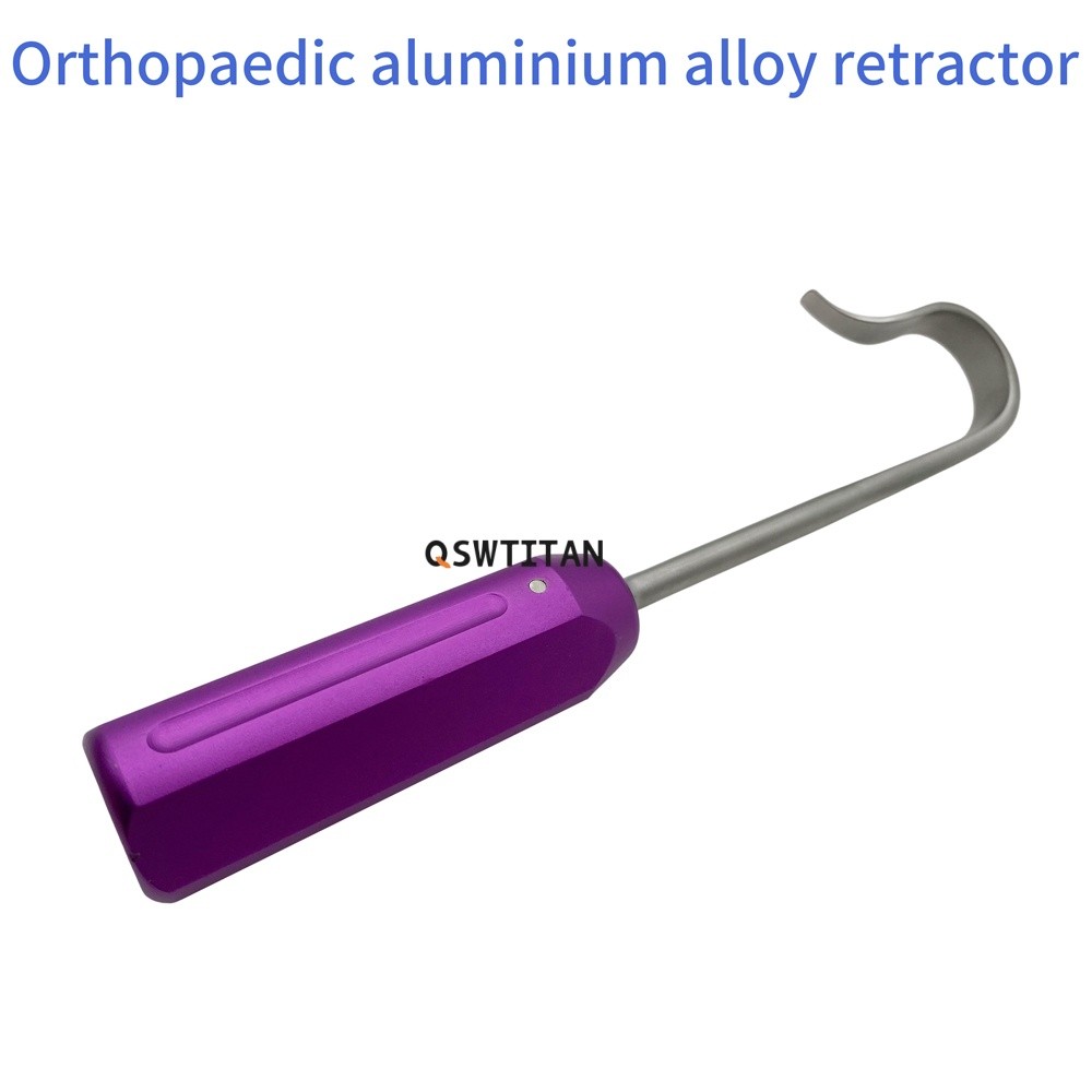 Bone Handle Hook Retractor Knee Raiser Hip Retractor Orthopedic Autoclaveable