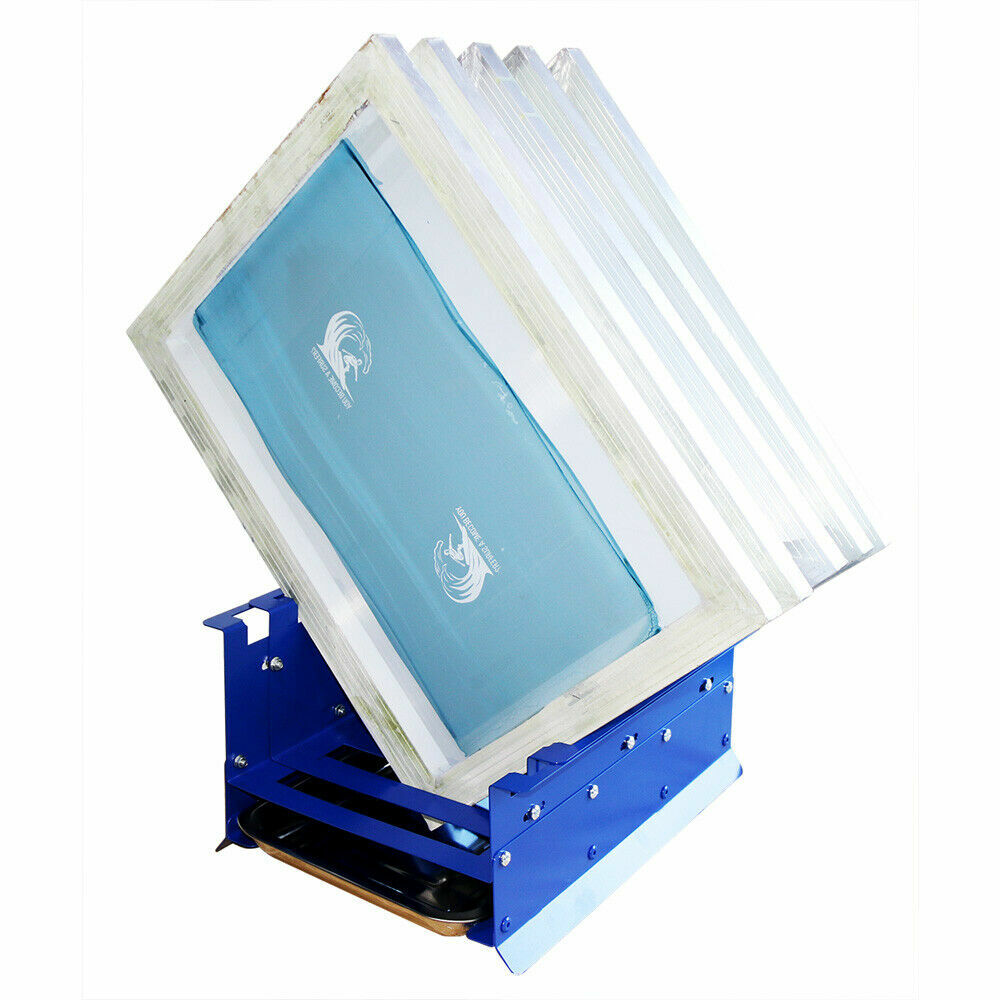 Updated Enhanced Screen Printing Frame Drying Rack Storage Holder Water Control