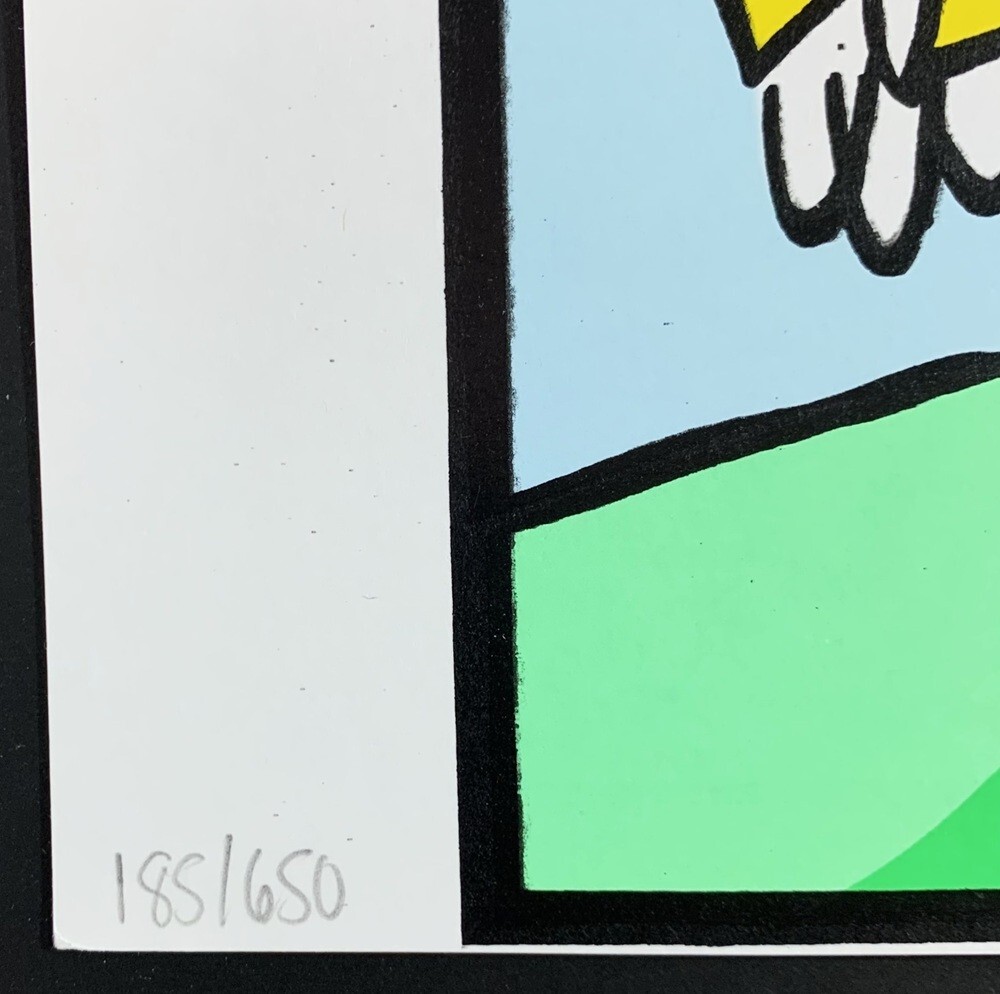 Antiseen POSTER Shiv Stepsister Zen Guerilla 1995 Silkscreen Signed Kozik Mint!