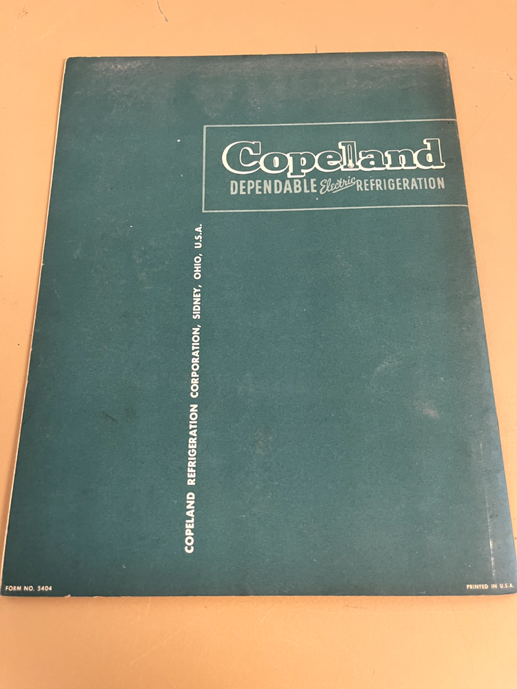 Copelametic, The Accessible Hermetic, Service Manual