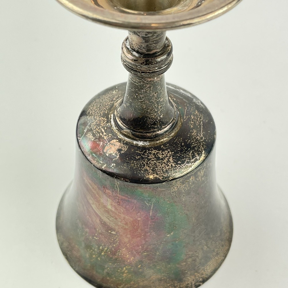 Vintage Solid Sterling Silver Wine Goblet / Cup Roberts & Dore 1972 12cm