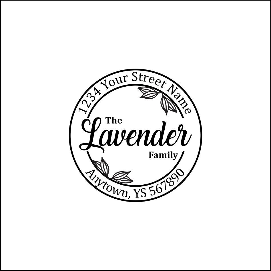 Return Address - custom stamps - 904 Stamps