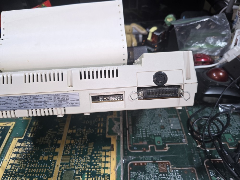 Tandy DMP 130 UNTESTED Dot Matrix EXACT Printer-PARTS-READ ALL